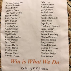 Win is What We Do by O.V. Brantley 