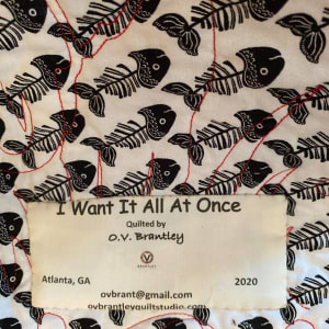 I Want It All at Once by O.V. Brantley  Image: Label
