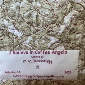 I Believe in Coffee Angels  Image: I Believe in Coffee Angels Label