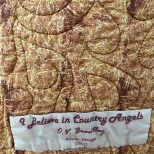 I Believe in Country Angels by O.V. Brantley  Image: I Believe in Country Angels Label