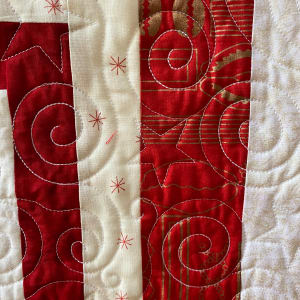 Follow Me by O.V. Brantley  Image: Follow Me quilting detail