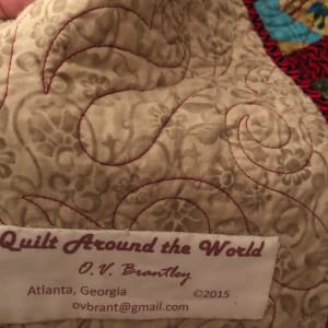 Quilt Around the World by O.V. Brantley 