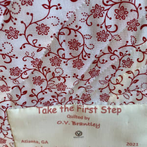Take the First Step by O.V. Brantley  Image: Take the First Step Label