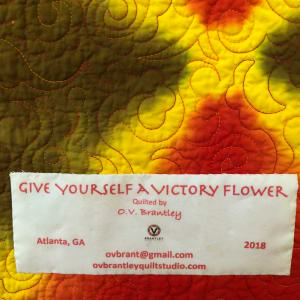 Give Yourself A Victory Flower by O.V. Brantley 