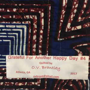 Grateful For Another Happy Day #4 by O.V. Brantley 