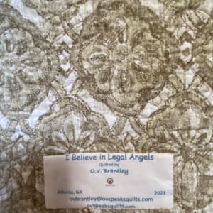 I Believe in Legal Angels by O.V. Brantley  Image: I Believe in Legal Angels Label