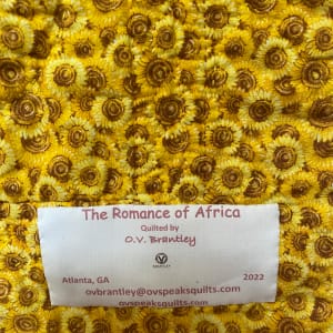 The Romance of Africa by O.V. Brantley  Image: The Romance of Africa label