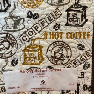 Strong Safari  Coffee by O.V. Brantley 