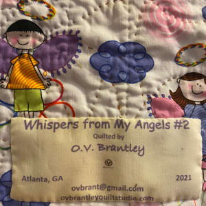 Whispers from My Angels #2 by O.V. Brantley  Image: Whispers From My Angels Label