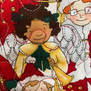 African Christmas by O.V. Brantley  Image: African Christmas Child detail 