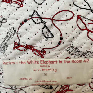Racism — The White Elephant in the Room #2 by O.V. Brantley  Image: Racism — The White Elephant in the Room #2 Label