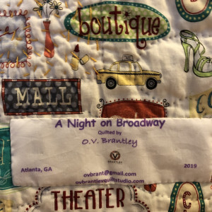 A Night on Broadway by O.V. Brantley  Image: A Night on Broadway Label