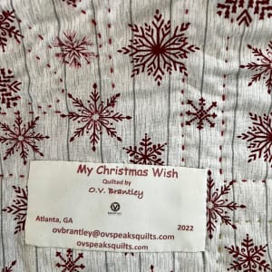 My Christmas Wish by O.V. Brantley  Image: My Christmas Wish label