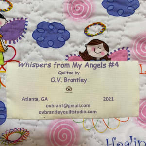 Whispers from My Angels #4 by O.V. Brantley  Image: Whispers From My Angels #4 Label