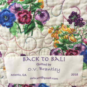 Back to Bali by O.V. Brantley 