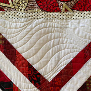Take the First Step by O.V. Brantley  Image: Take the First Step Quilting detail