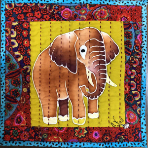 Strong Elephants In My Library #2 by O.V. Brantley
