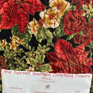 Give Yourself Southern Christmas Flowers by O.V. Brantley 