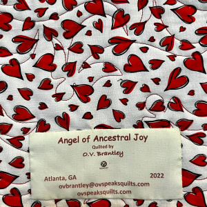 Angel of Ancestral Joy by O.V. Brantley  Image: Angel of Ancestral Joy Label