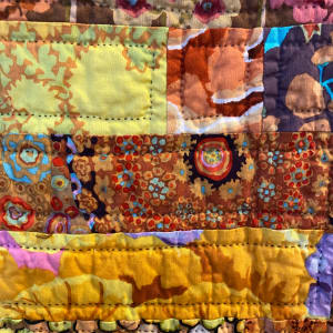 Almost Fall by O.V. Brantley  Image: Almost Fall Hand quilting detail
