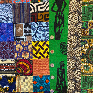 The Beauty of Africa  Image:  The Beauty of Africa Button detail