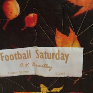 Football Saturday by O.V. Brantley 