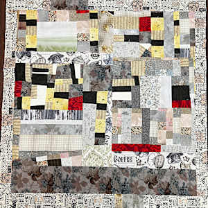 Peaceful Porch Patchwork #3 by O.V. Brantley  Image: Peaceful Porch Patchwork #3 top