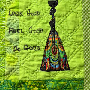 Look Good. Feel Good. Do Good #9 by O.V. Brantley  Image: Look Good. Feel Good. Do Good #9 closeup