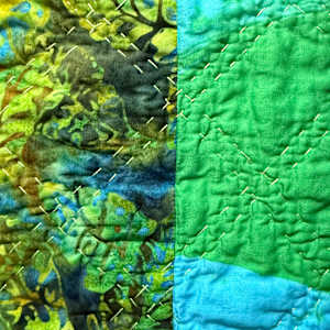 Look Good. Feel Good. Do Good #9 by O.V. Brantley  Image: Look Good. Feel Good. Do Good #9 quilting detail