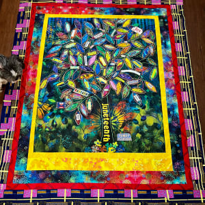 Celebration Under the Freedom Tree by O.V. Brantley  Image: Celebration Under the Freedom Tree top with Olivia 