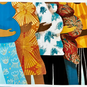 March for Black Maternal Health by O.V. Brantley  Image: Inspiration photo