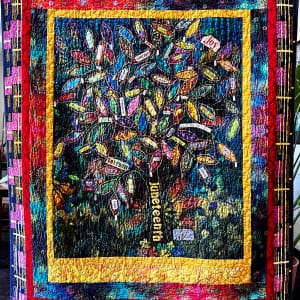 Celebration Under the Freedom Tree by O.V. Brantley  Image: Celebration Under the Freedom Tree 2