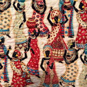 Ancestral Christmas by O.V. Brantley  Image: Back closeup