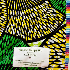 Choose Happy #1 by O.V. Brantley  Image: Choose Happy # 1 Label