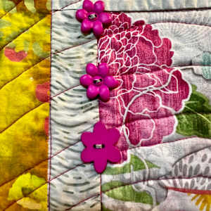 Choose Happy #2 by O.V. Brantley  Image: Choose Happy #2 Pink buttons