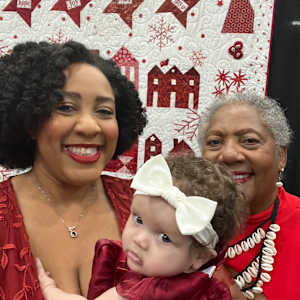 Winter Wonderland Wanderlust by O.V. Brantley  Image: US! At International Quilt Festival