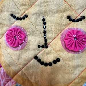 Choose Happy #6 by O.V. Brantley  Image: Choose Happy #6 bead detail
