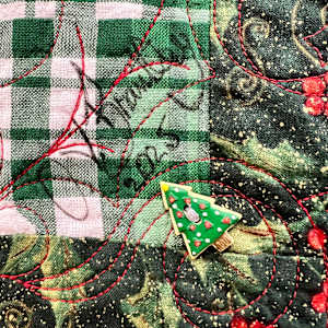 A Very Berry Christmas by O.V. Brantley  Image: A Very Berry Christmas signature with charm