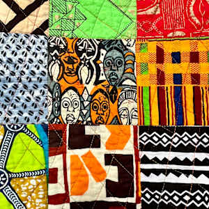 The Creativity of Africa by O.V. Brantley  Image: The Creativity of Africa detail 3