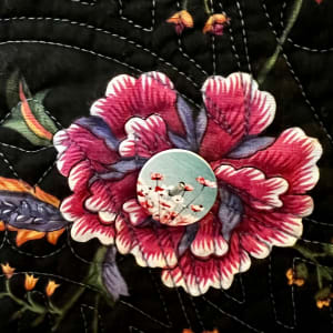 Rooted in the Beloved Community by O.V. Brantley  Image: Painted button detail