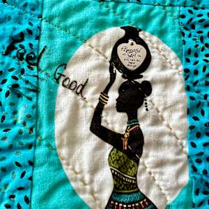Look Good. Feel Good. Do Good. #2 by O.V. Brantley  Image: Look Good. Feel Good. Do Good. #2 charm detail