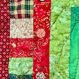 Look Good. Feel Good. Do Good. #3 by O.V. Brantley  Image: Look Good. Feel Good. Do Good. #3 Quilting detail