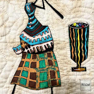 A Different Drummer #21 by O.V. Brantley  Image: A Different Drummer #21 closeup