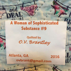 A Woman of Sophisitcated Substance #9 by O.V. Brantley 