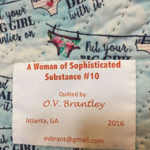 A Woman of Sophisitcated Substance #10 by O.V. Brantley 