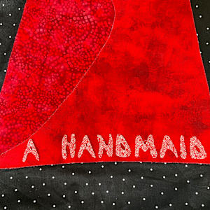 Never a Handmaid by O.V. Brantley  Image: Never a Handmaid Added applique 
