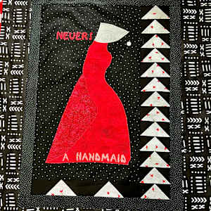 Never a Handmaid by O.V. Brantley  Image: Never a Handmaid Final top