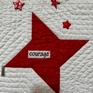 Follow Your Courageous Star by O.V. Brantley  Image: Follow Your Courageous Star Closeup