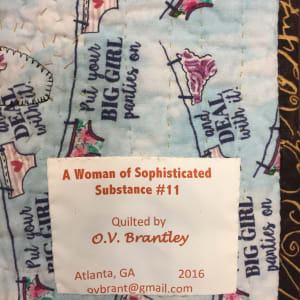 A Woman of Sophisitcated Substance #11 by O.V. Brantley 