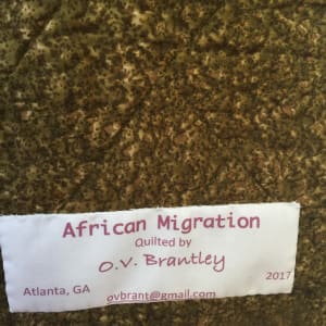 African Migration by O.V. Brantley 